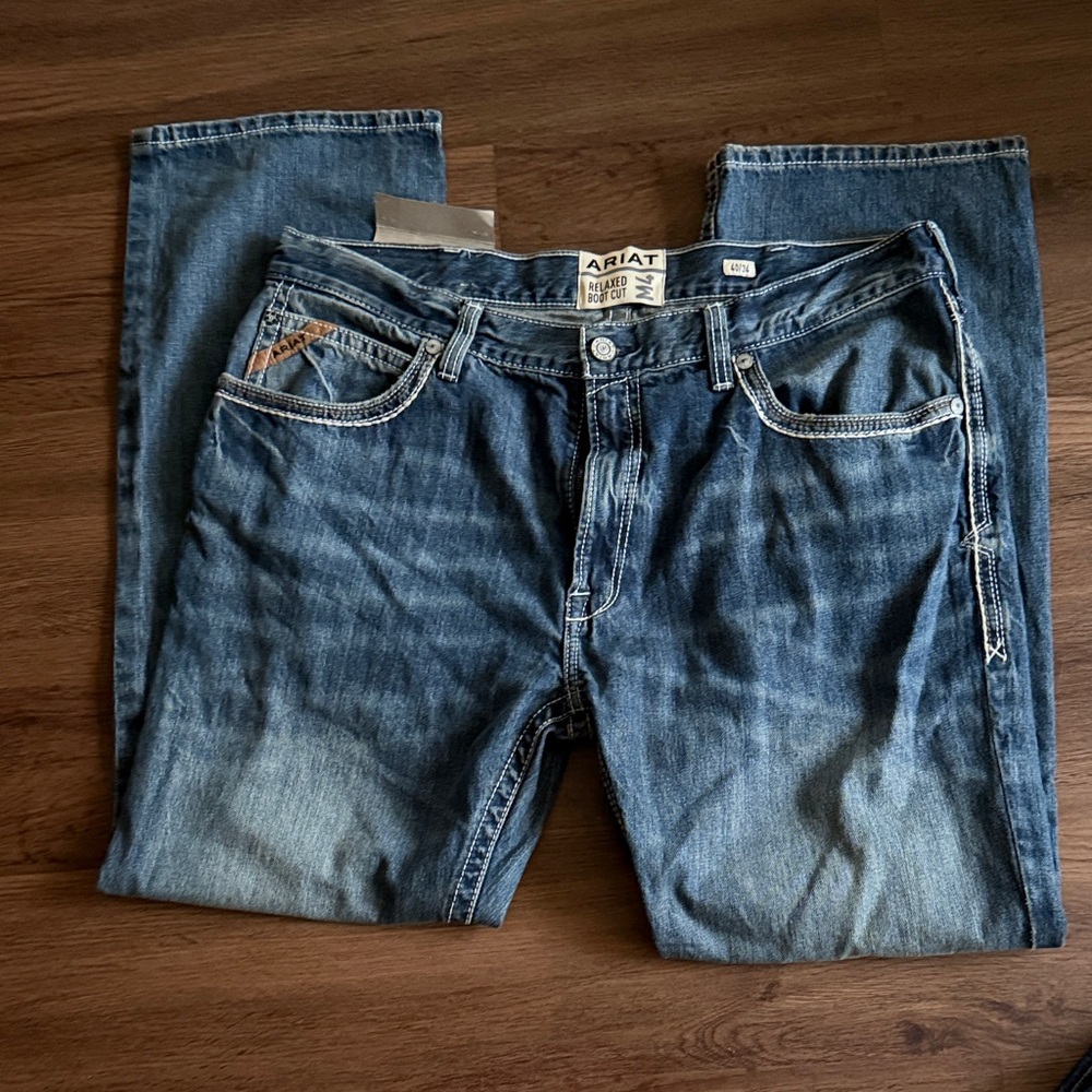 NWT Ariat Men's Relaxed Fit Denim Jeans